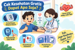 Cek Kesehatan Gratis Dapat Apa Saja? Ini Jenis Pemeriksaannya
